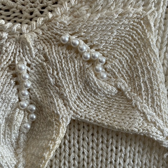 Vintage Cream Vest - Picture 3 of 3